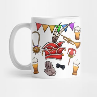 Dutch Carnaval Elements Mug